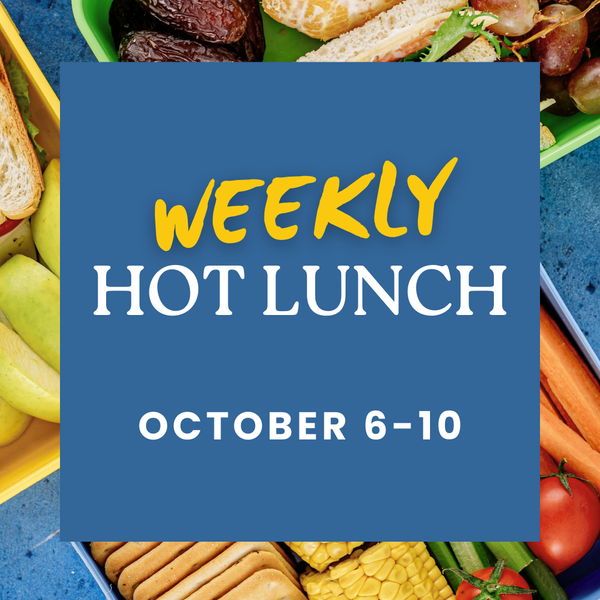 Lunch Order (Weekly): October 6-10, 2025