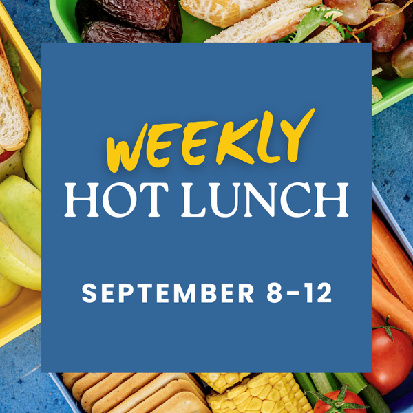Lunch Order (Weekly): September 8-12, 2025