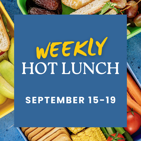 Lunch Order (Weekly): September 15-19, 2025